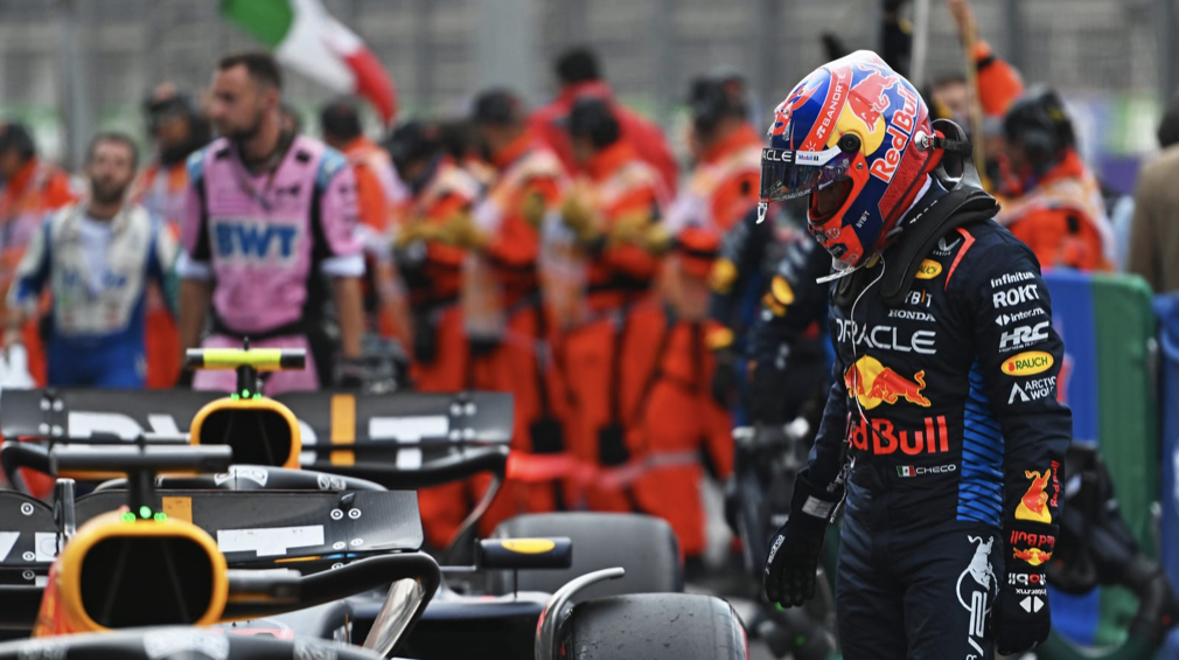 迈凯伦力克红牛车队，佩雷兹刷新纪录