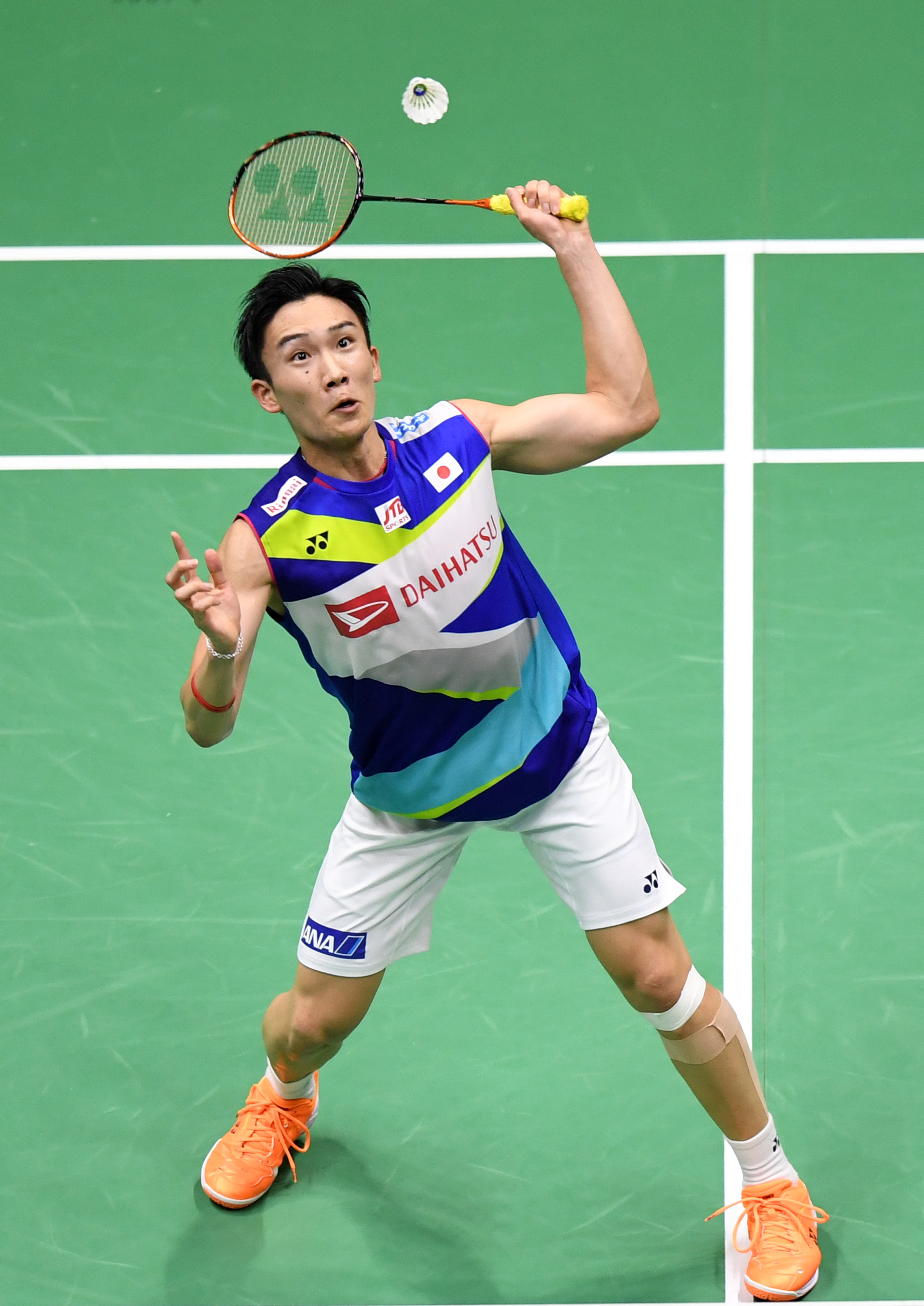 马来西亚队鏖战印尼队，桃田贤斗带队取胜